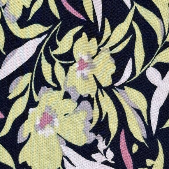 Uniqlo Maxi Dress Floral Blue Cottagecore Medium - Picture 6 of 10